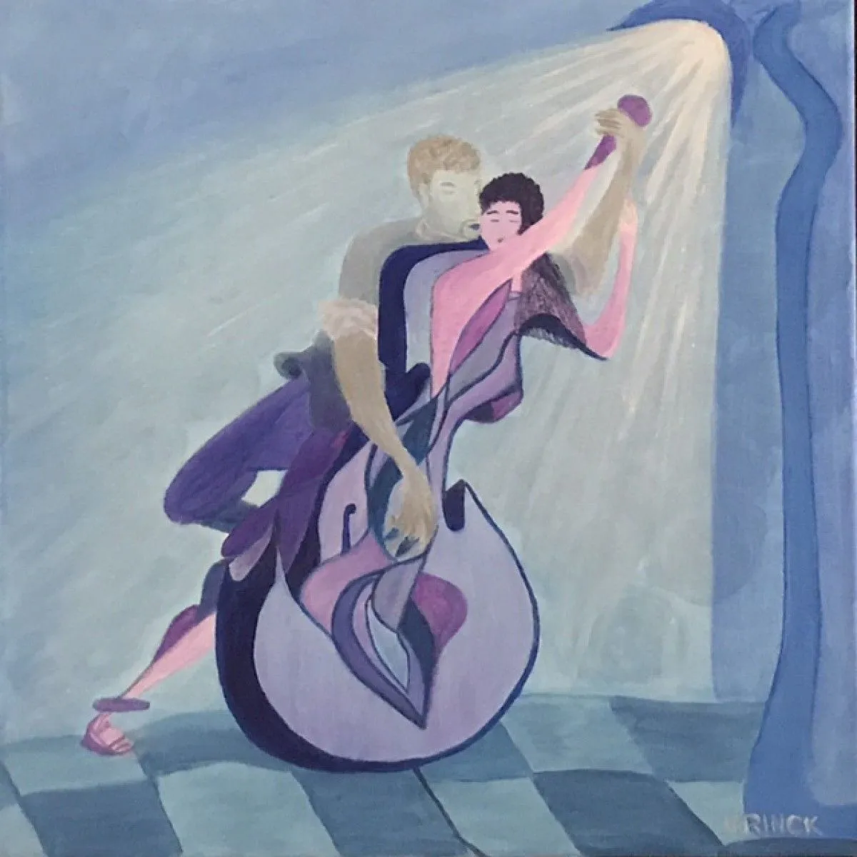 Sensualité 3, artwork by Viviane RINCK