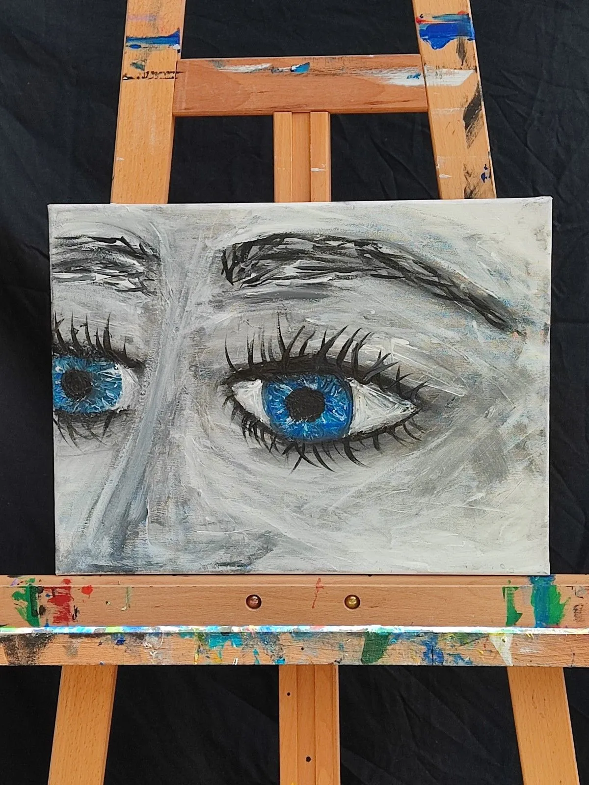 Regard Lointain, œuvre de Aly Haud's