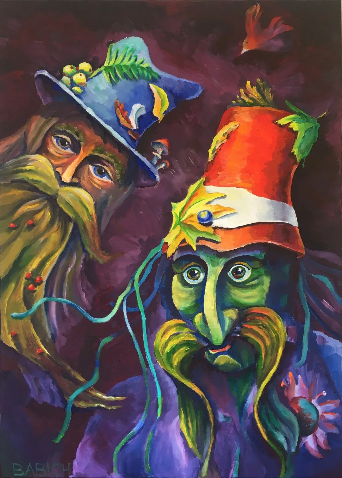 We Came from the Woods, œuvre de Oleg Babich