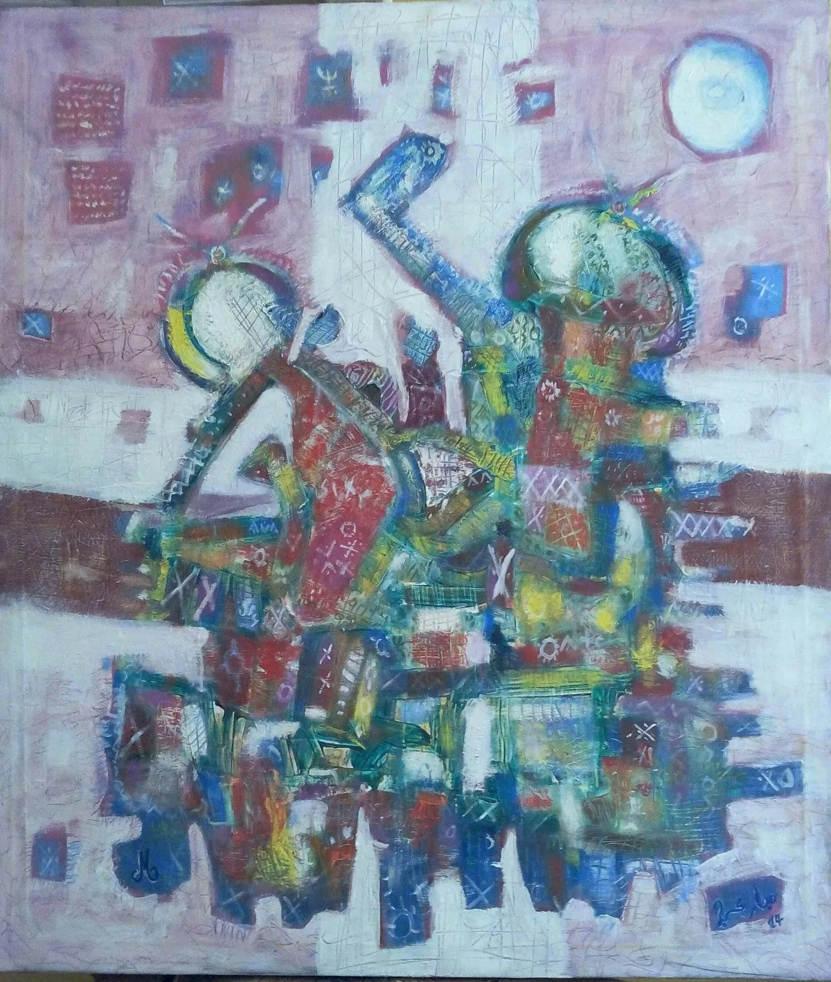 Artdificile, œuvre de ahmed mebarki