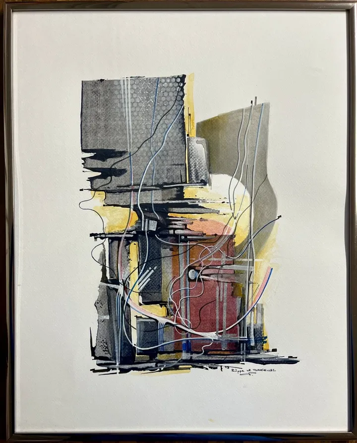 Entrelacements 3, œuvre de Philippe LE TORRIELLEC
