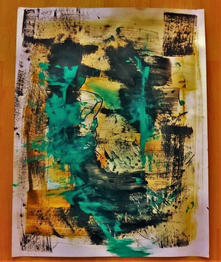 berbere nomade, œuvre de nonoh M