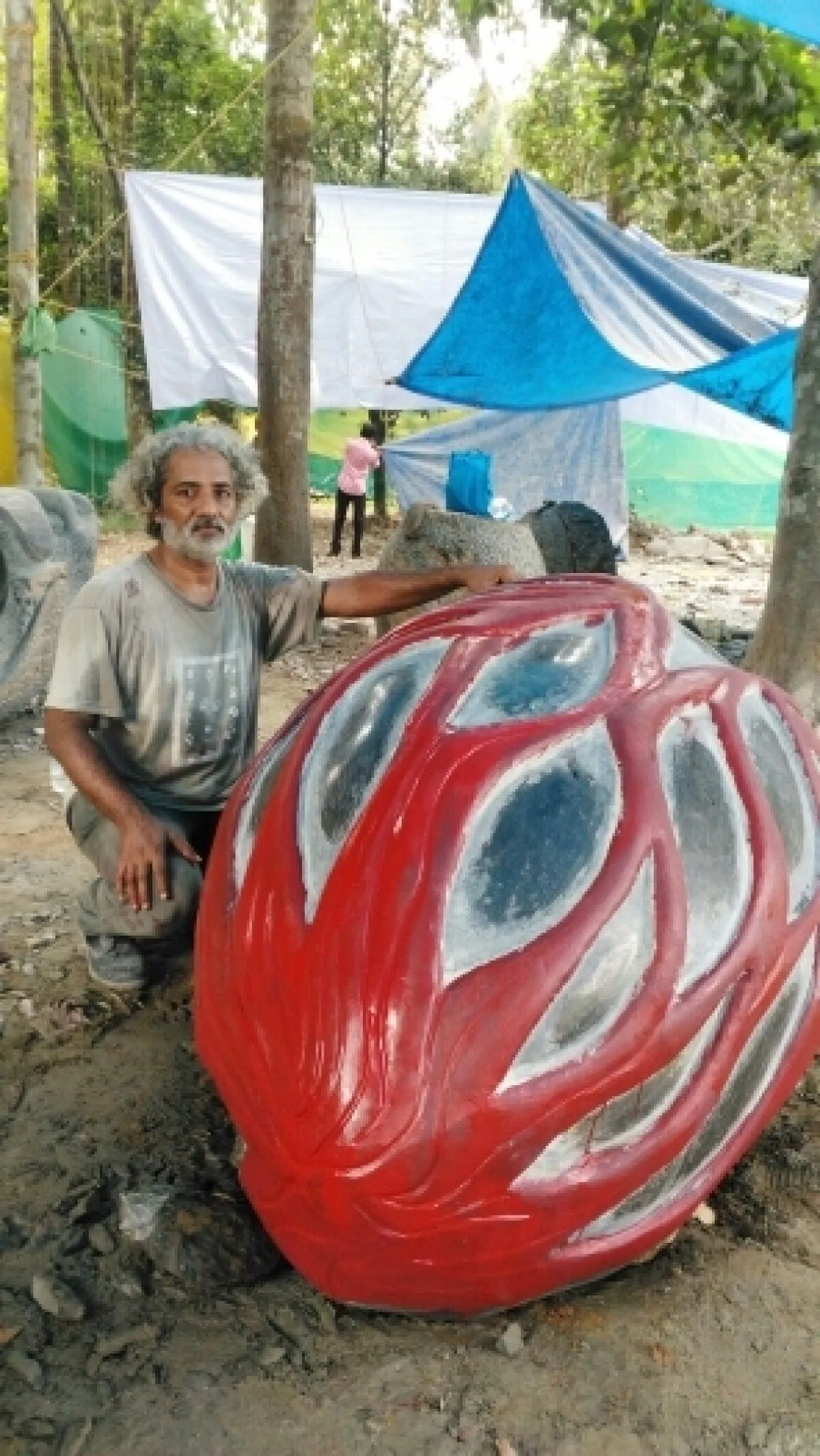 Nutmeg, artwork by Johns Mathew