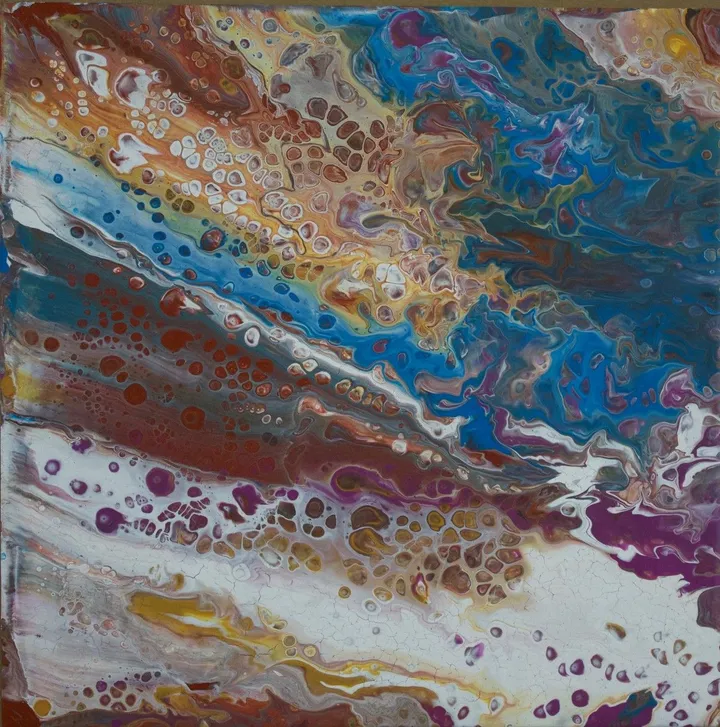 Coloured Ice, artwork by Koko Takoushis