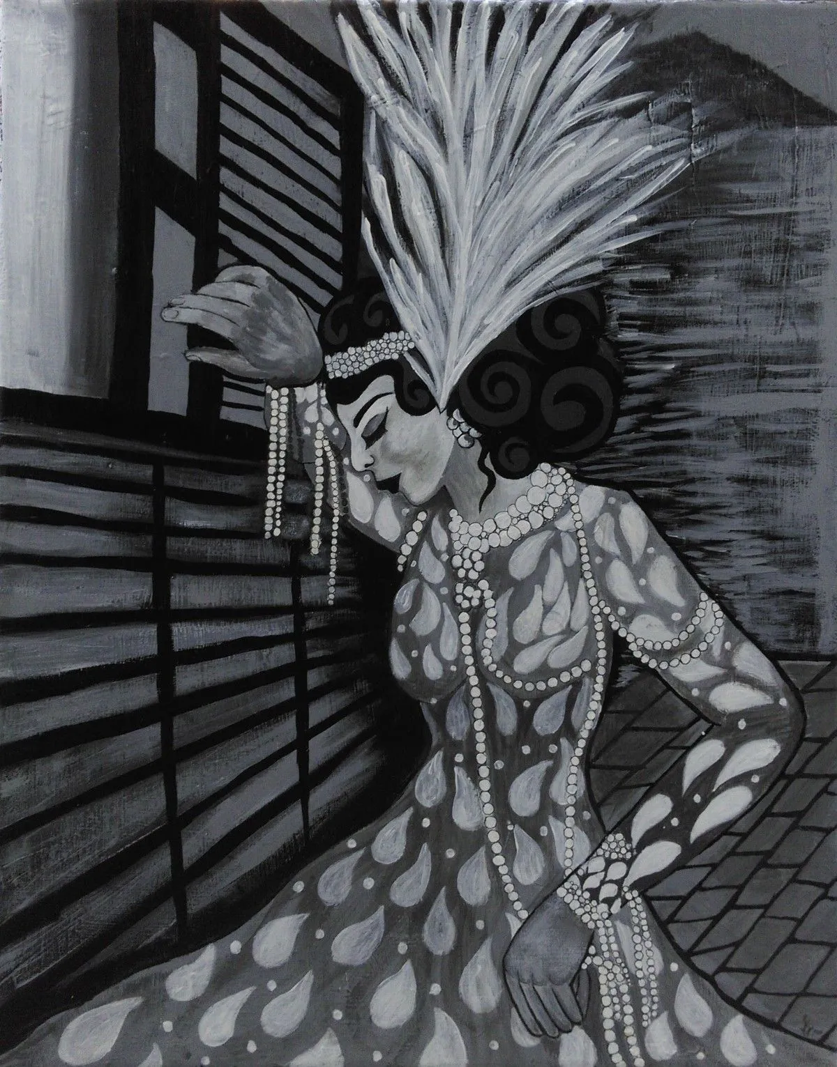 The Sigh, œuvre de Haleh Brooks