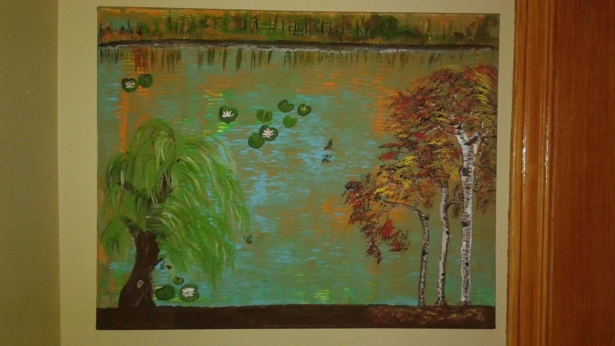 PAYSAGE D`AUTOMNE, artwork by Catherine ROUCOU