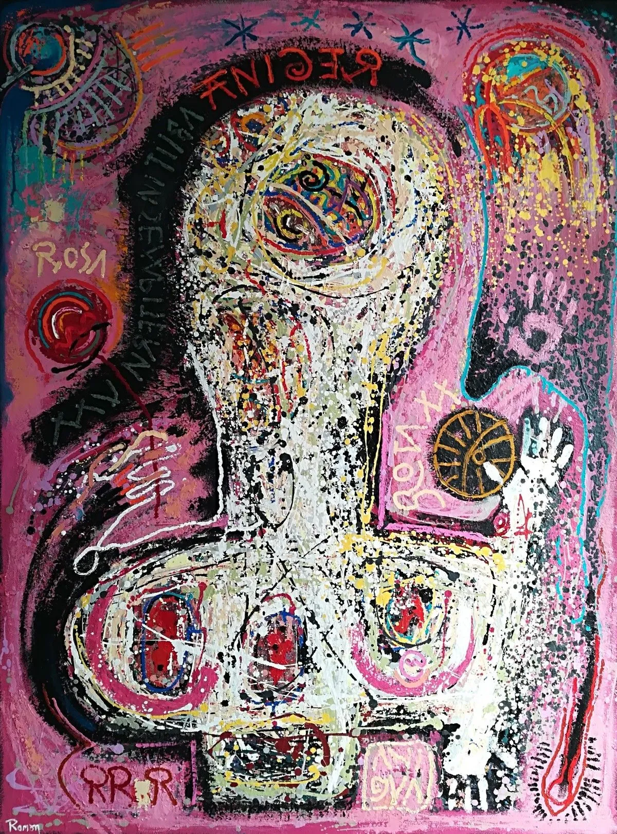 REGINA, œuvre de Sergiu Roman