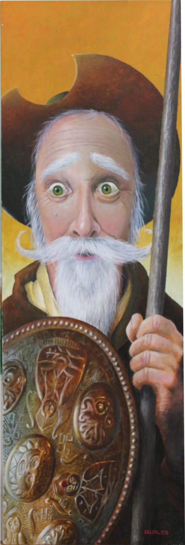 Don Quijote III, œuvre de Juan Quiles