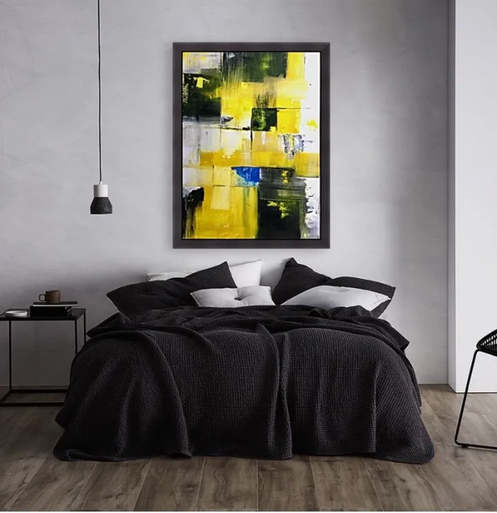 Bleu-Citron, artwork by Françoise AUGUSTINE