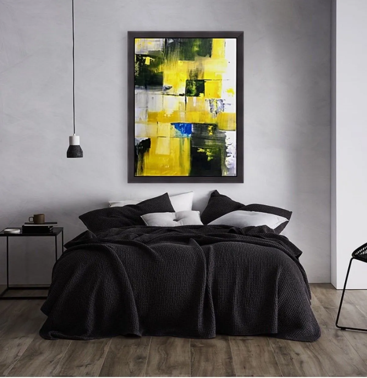 Bleu-Citron, artwork by Françoise AUGUSTINE