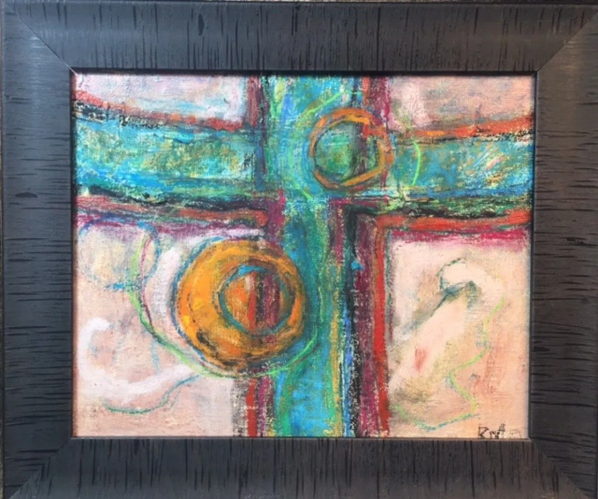 Sante Fe Perspective/sold, artwork by Rebecca Manns