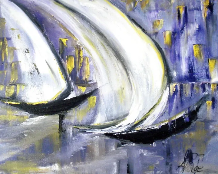 Shangai, œuvre de Anne René de Cotret