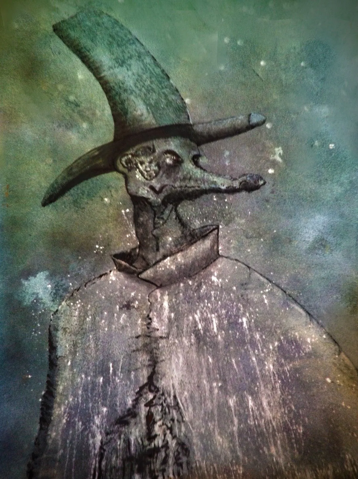The Entity in the Woods, artwork by Luar Zorrillo