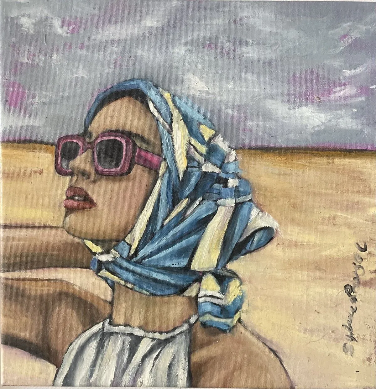 Vent du sud, artwork by Sylvie Lauzon