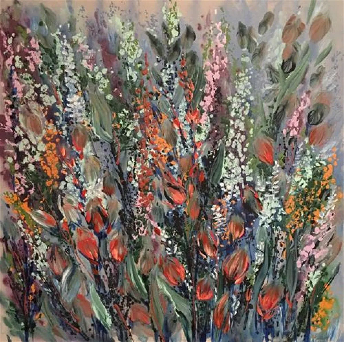 Flowers of Love, artwork by Khrystyna Kozyuk