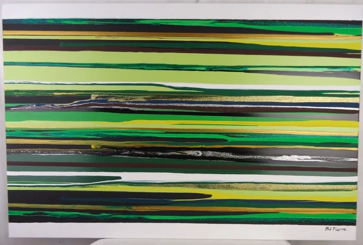 Stripes 105, artwork by Phil Pierre