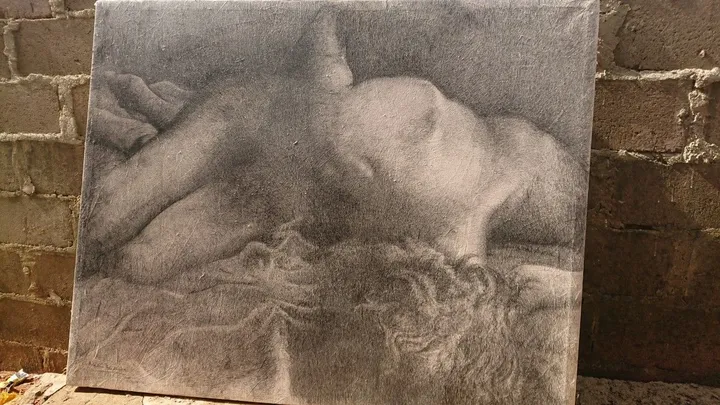 Emotional act, œuvre de Adebesin Adedamola