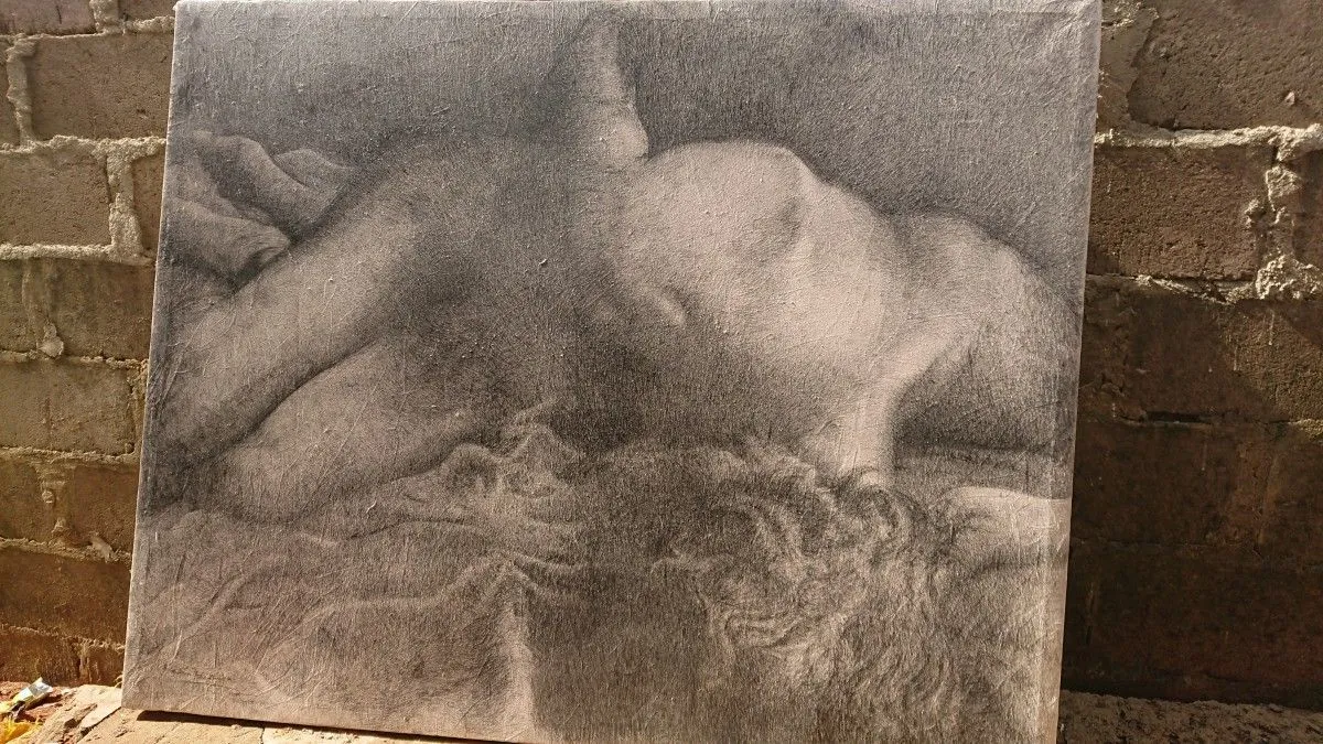 Emotional act, œuvre de Adebesin Adedamola