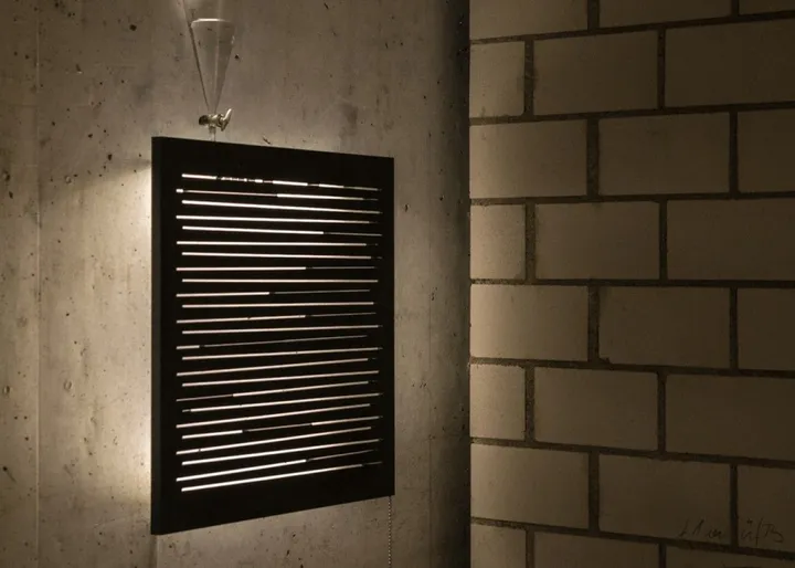Water'Marble'Run, œuvre de Frank Lueling