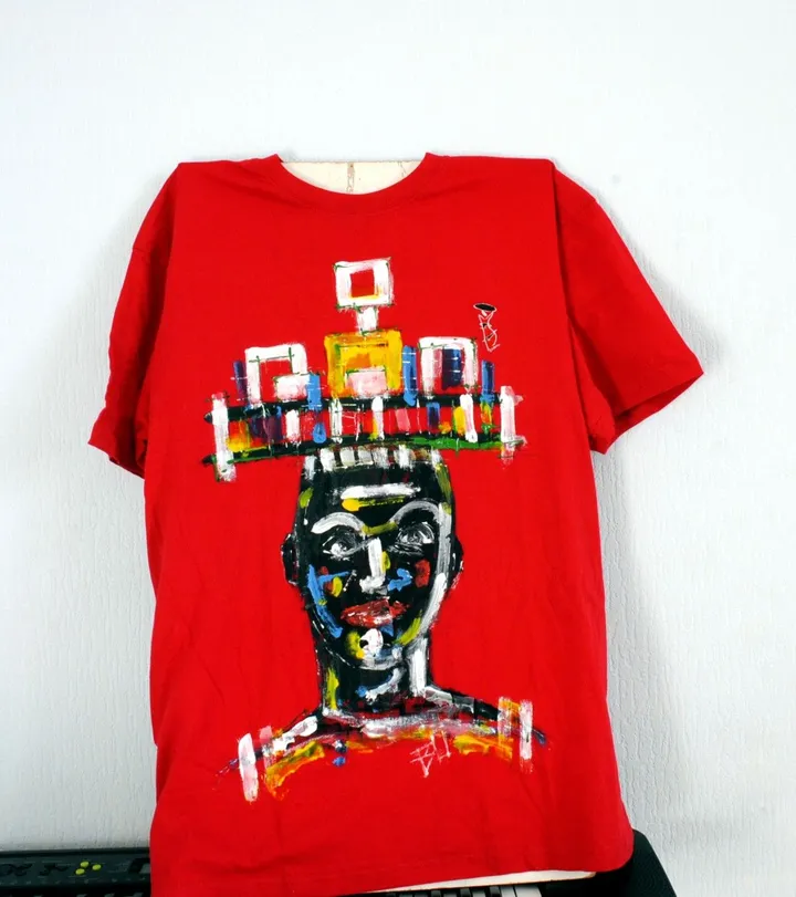 Masca head, œuvre de Akpan Usoroh