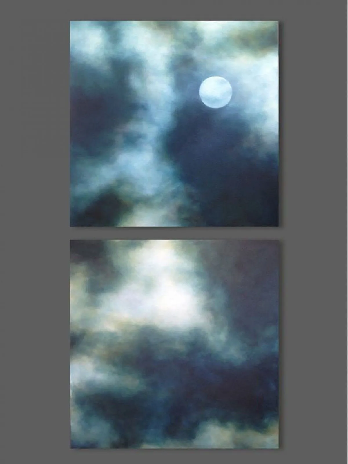 moon, artwork by Miss B