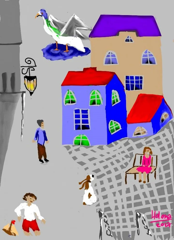 The storyteller, œuvre de Maria Santos