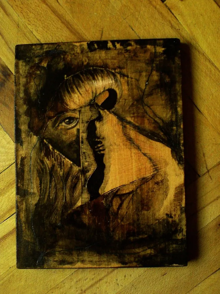 drawing wood, œuvre de Mihail Papazov
