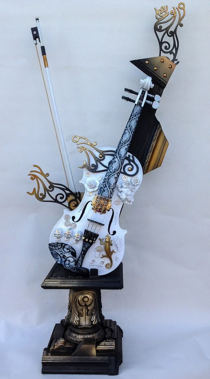 The Virtuoso's Violin No. 5, artwork by Buds Convocar