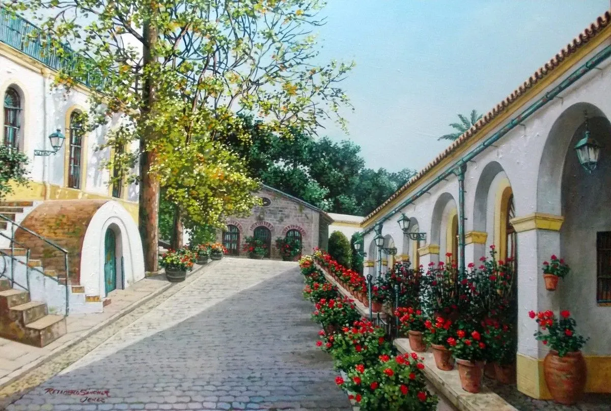 CALLE DE LA BODEGA, artwork by RETAMERO SANCHEZ