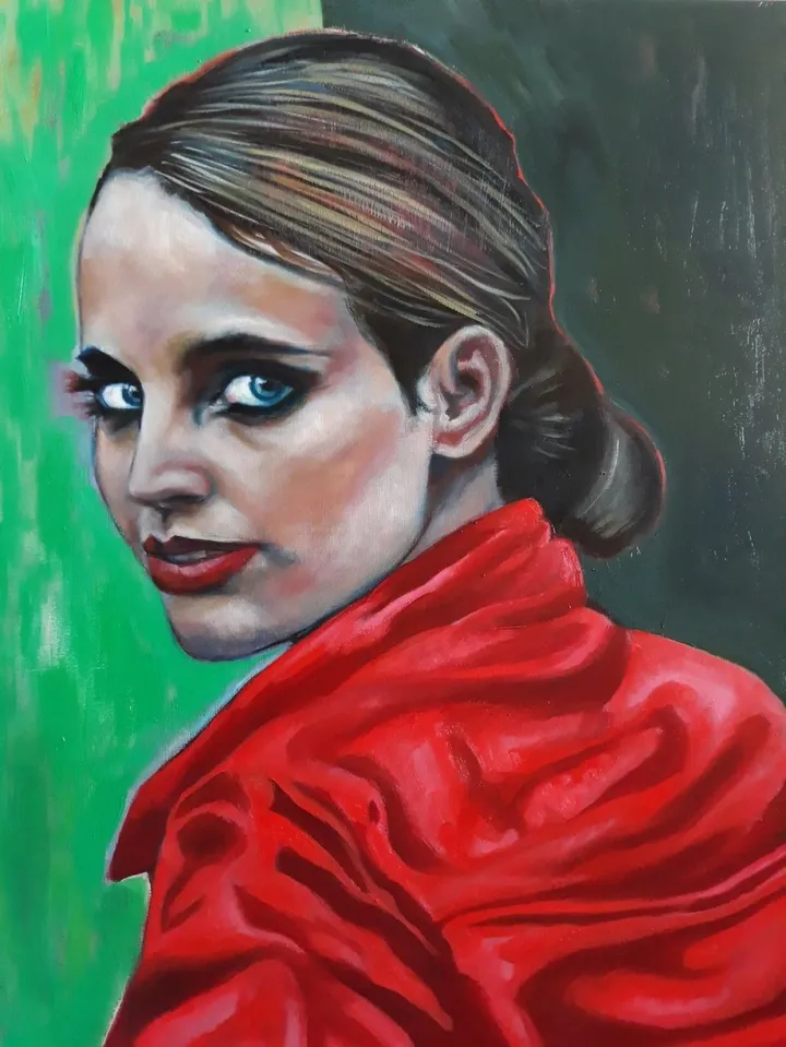 Anna Calvi, artwork by Nikita Victoriya