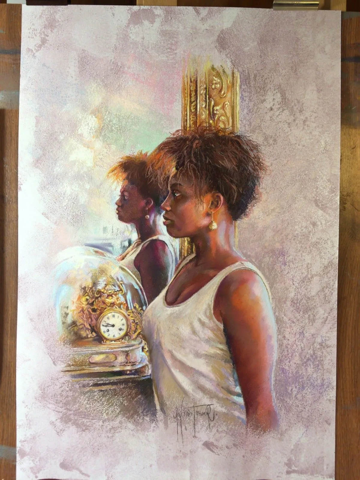 Le miroir, œuvre de Sylvain Tessier
