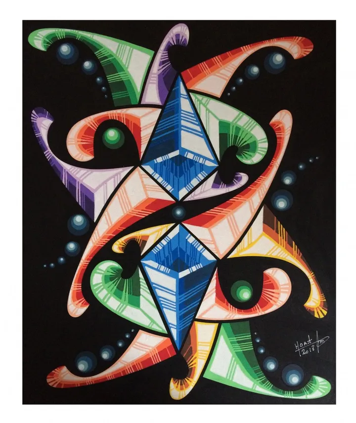 La Traversée, artwork by frederic hora