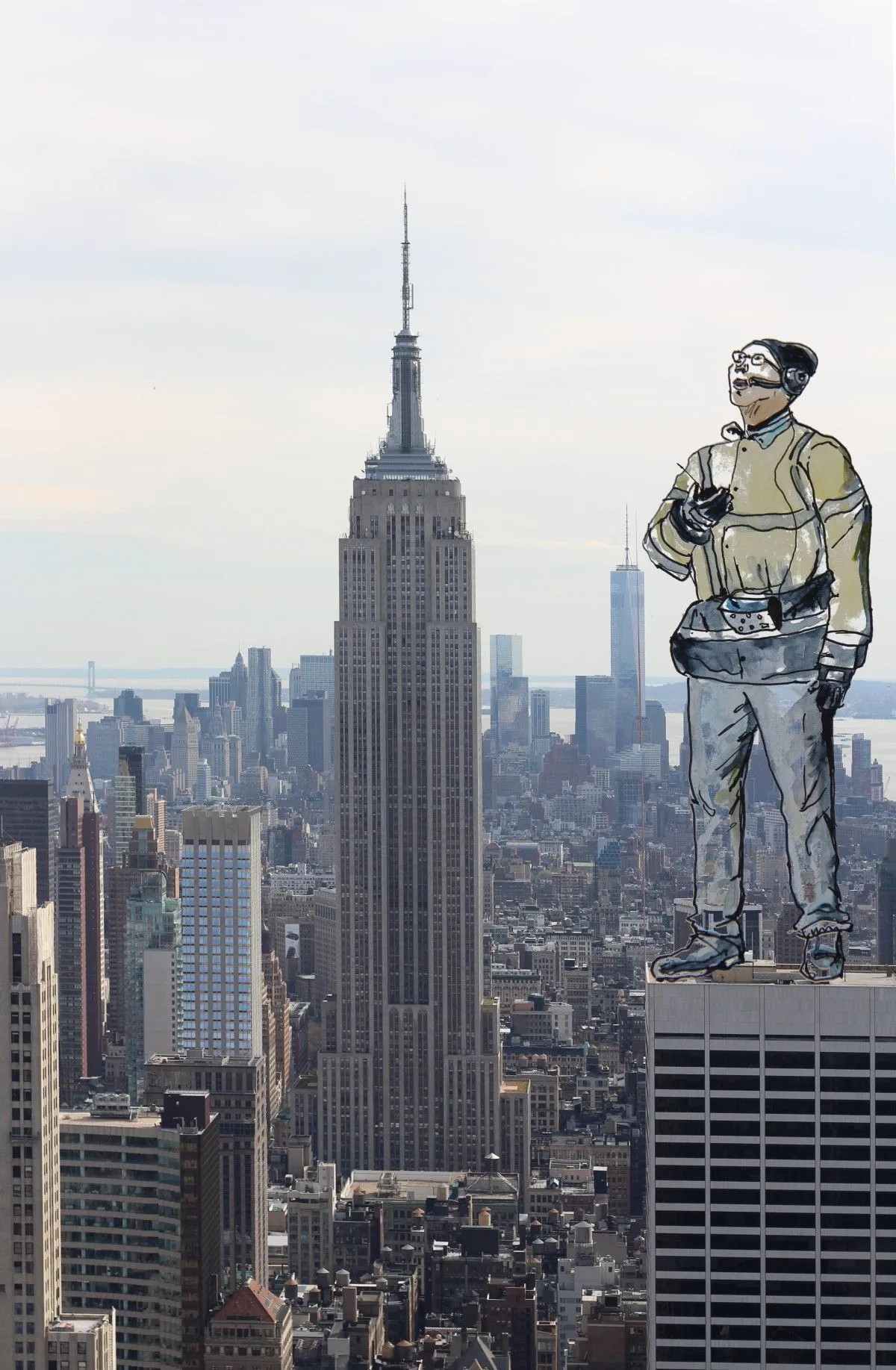 NY - 1, artwork by patrick charbonnier