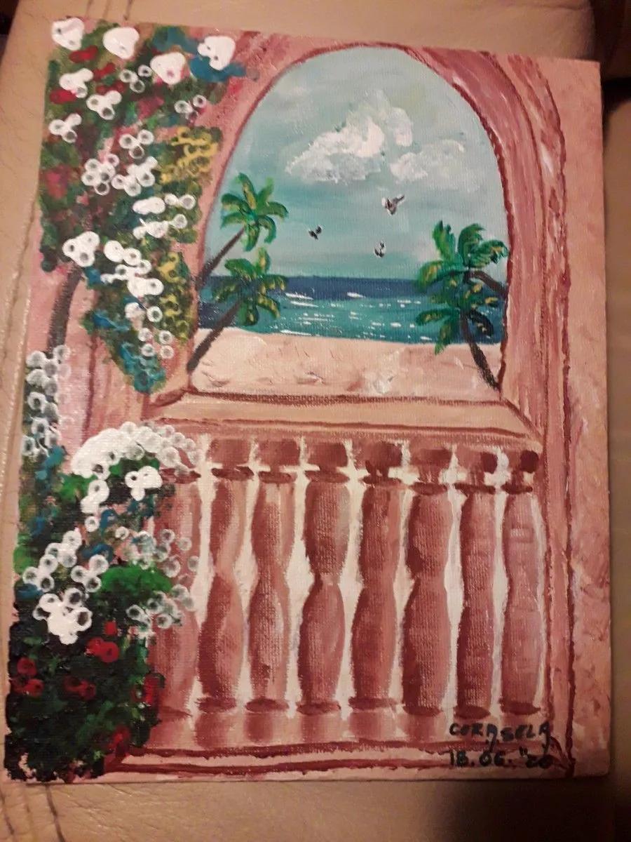 Oasis, artwork by Cerasela Ciobanu