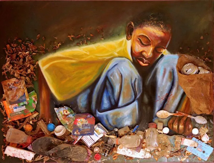 The Scavenger, artwork by Luka Chohu