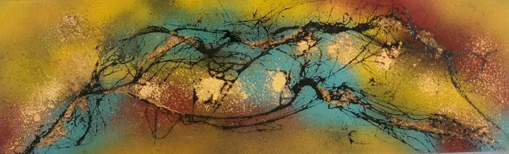 "Méandre n°1"., œuvre de Franck Hucher