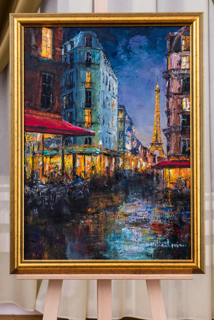 Oil on canvas, artwork by Florin mihailovici