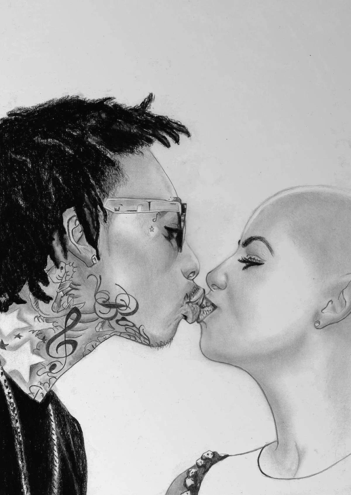 Wiz & Amber, artwork by Queen Lilou
