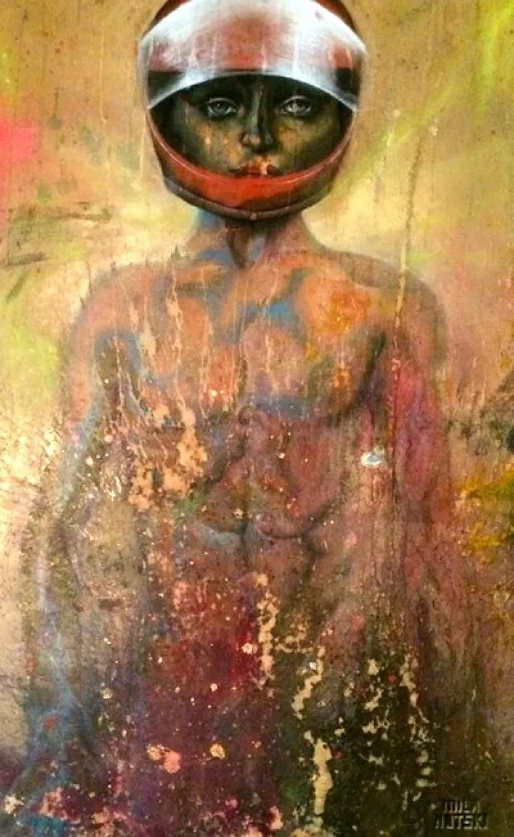 Dirty man, œuvre de trachictattoo Mila