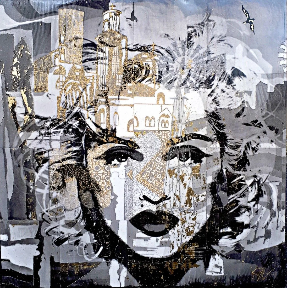 GOLD MADONNA, œuvre de veroniKaH Artiste