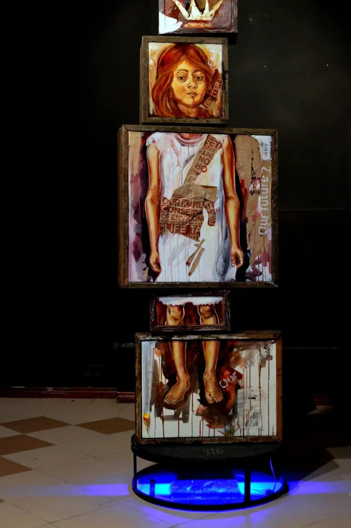 ‘legacy’, œuvre de Cedric Sookunah