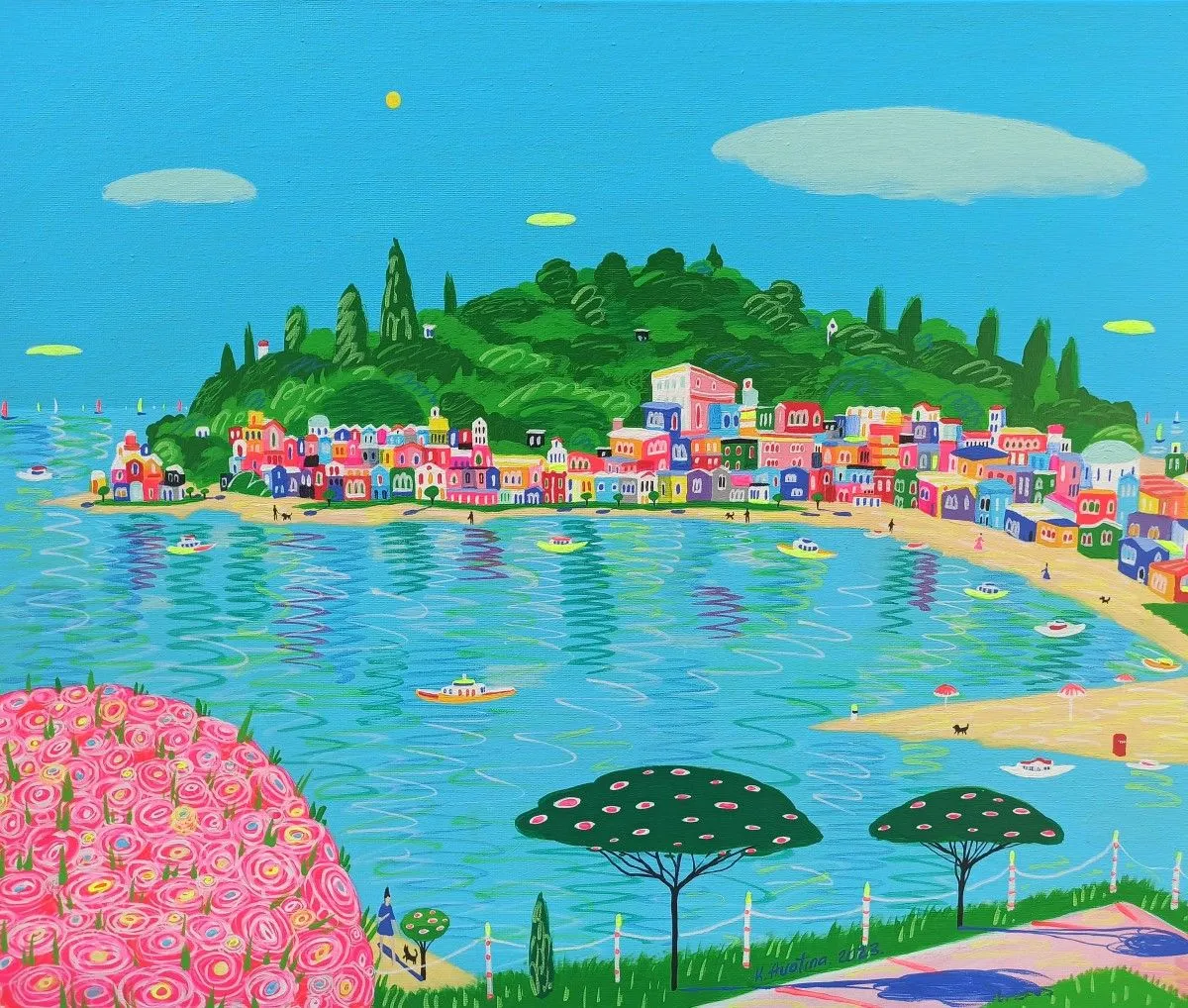 Beyond The Blue, œuvre de Katrina Avotina