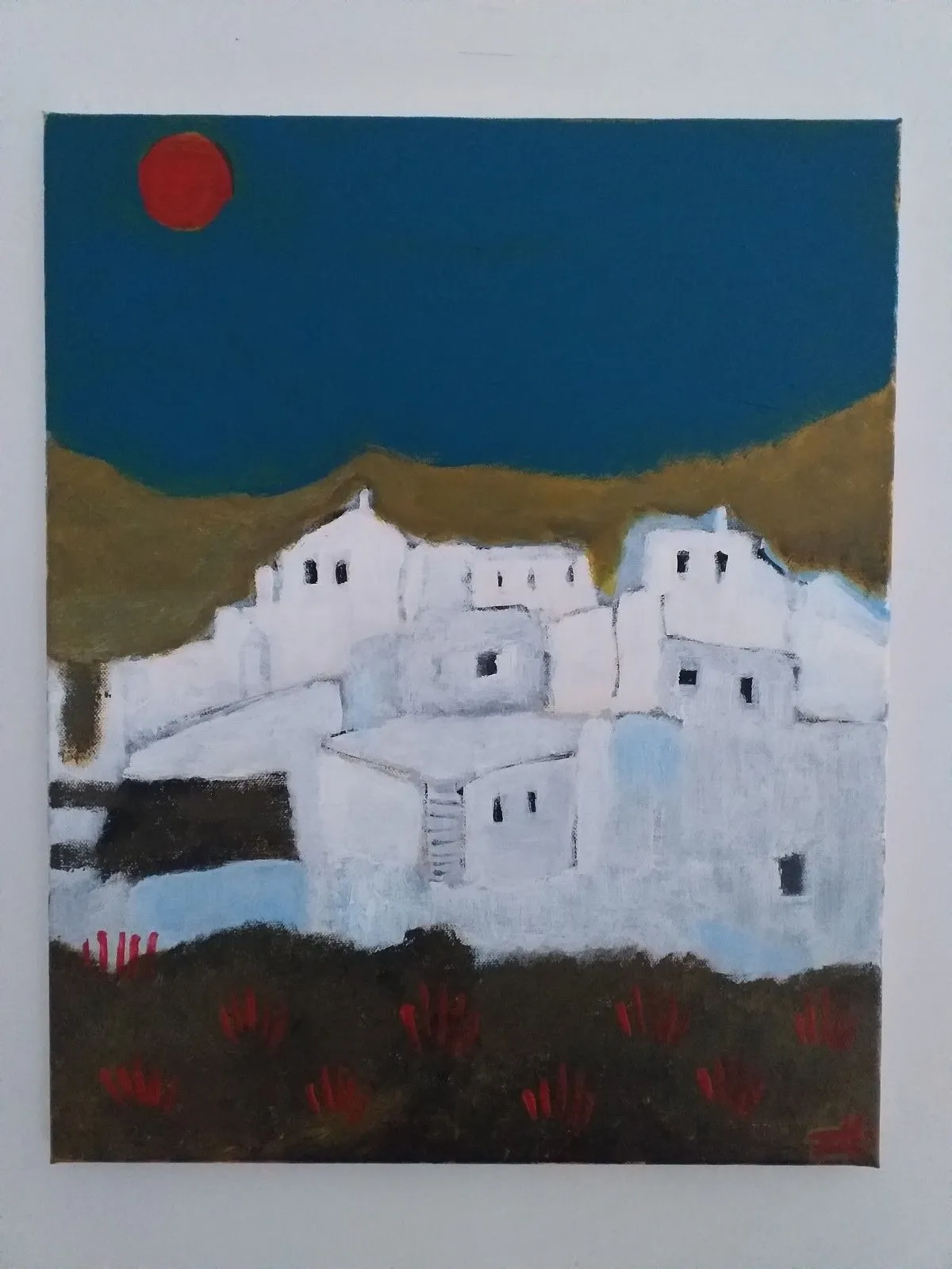 santorini No II, œuvre de SOTIRIS ILIADIS