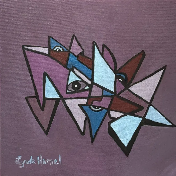274- Regards fragmentés, artwork by Lynda Hamel