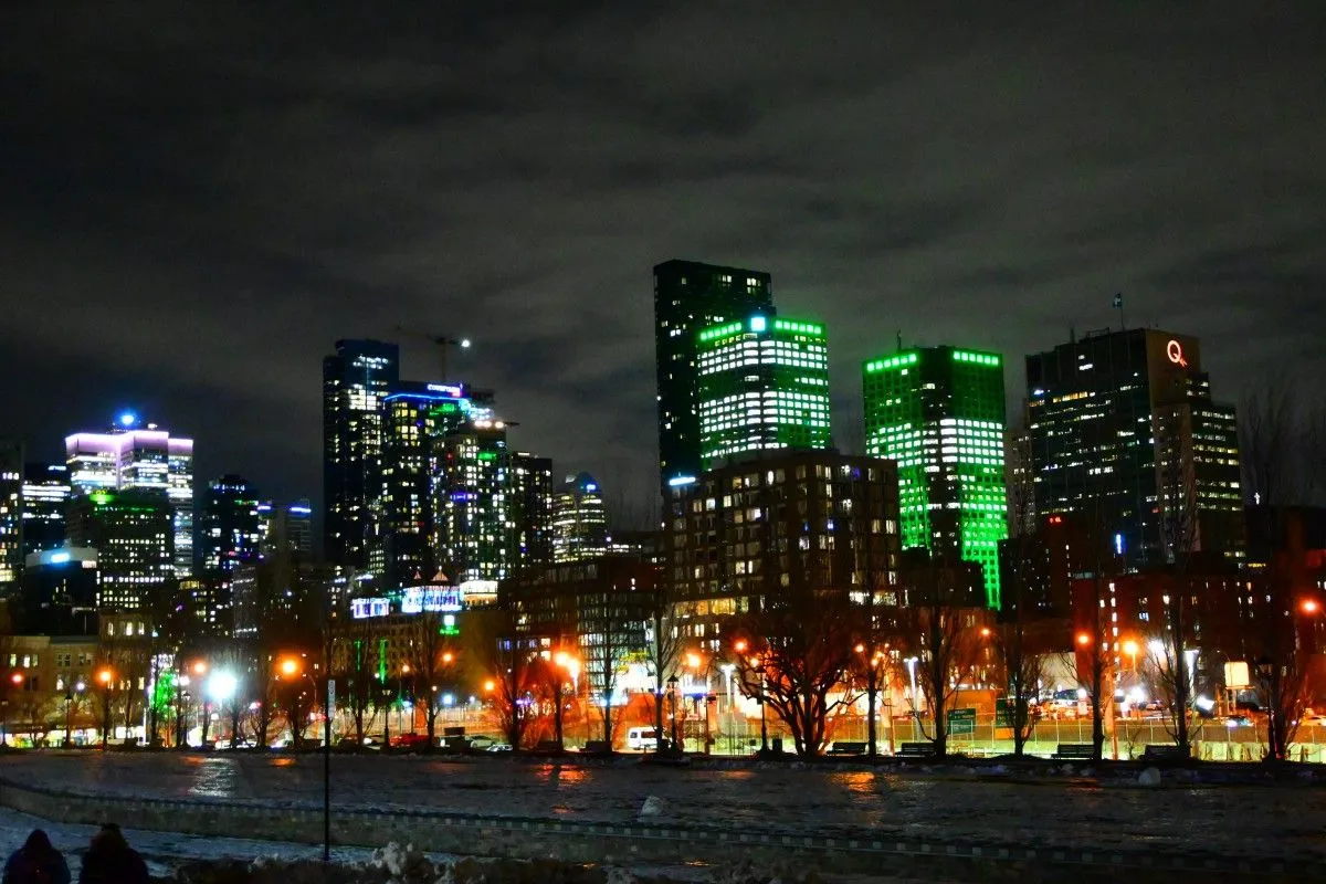 Montréal en Lumière, œuvre de cine photo