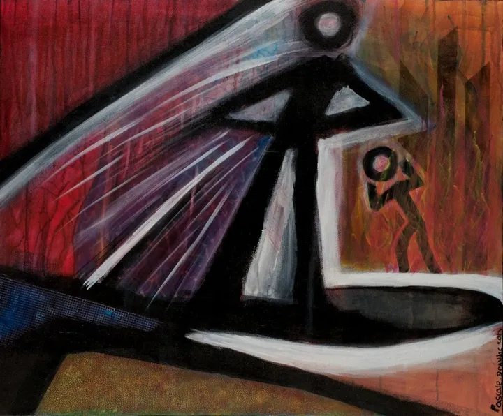 The man, œuvre de Maude Beaulac