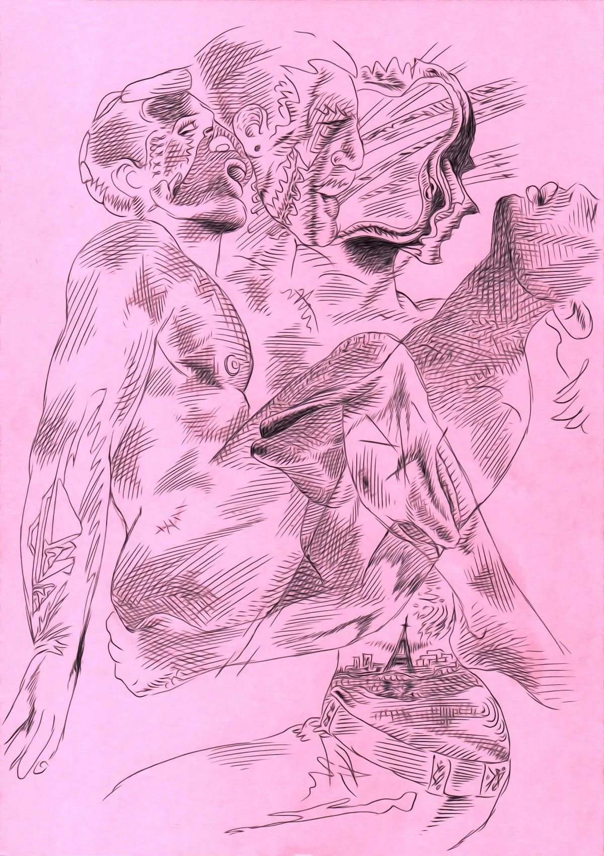 §/@, œuvre de Laura H