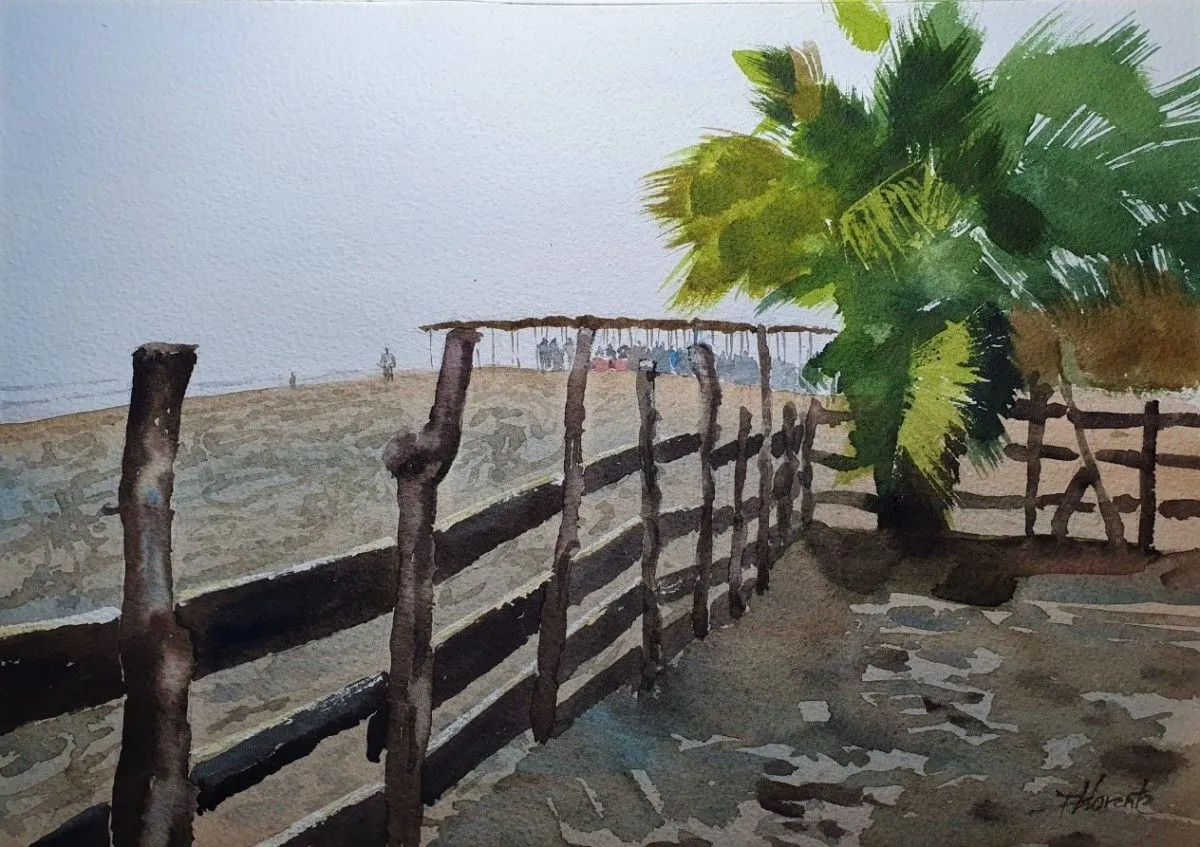 Barra Vieja, artwork by Tito Llorente