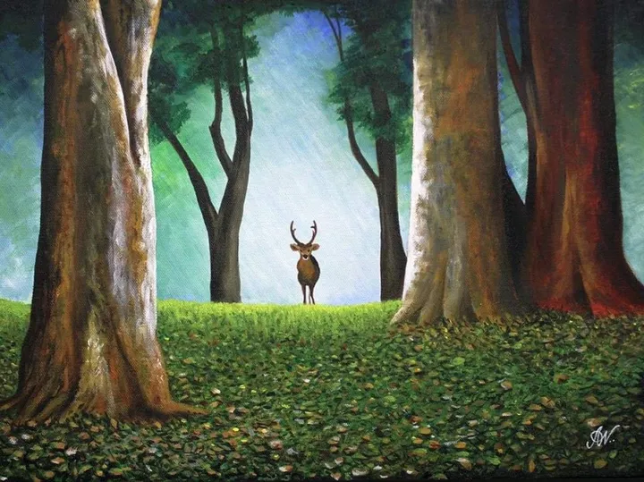 A brief stop, œuvre de Anoop Velayudhan