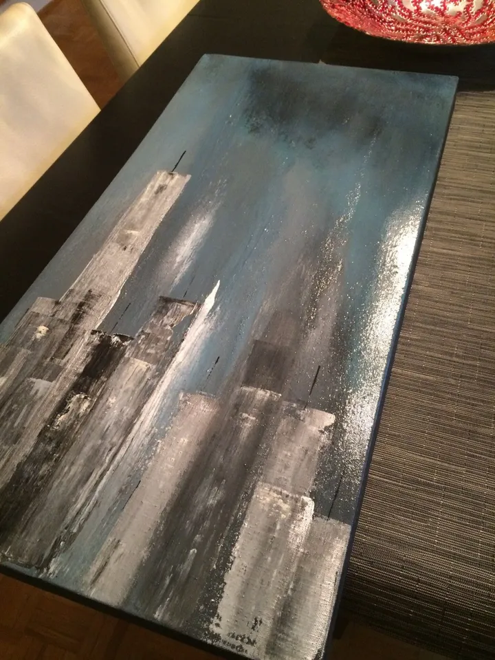 Midnight in the City, œuvre de Chantal Paquette